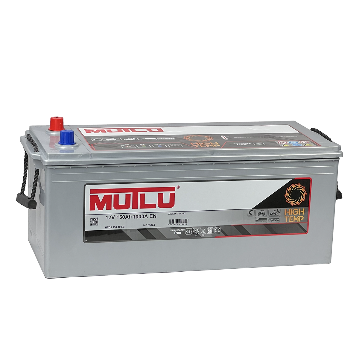 N150 MUTLU BATTERY 150AH MADE IN TURKEY