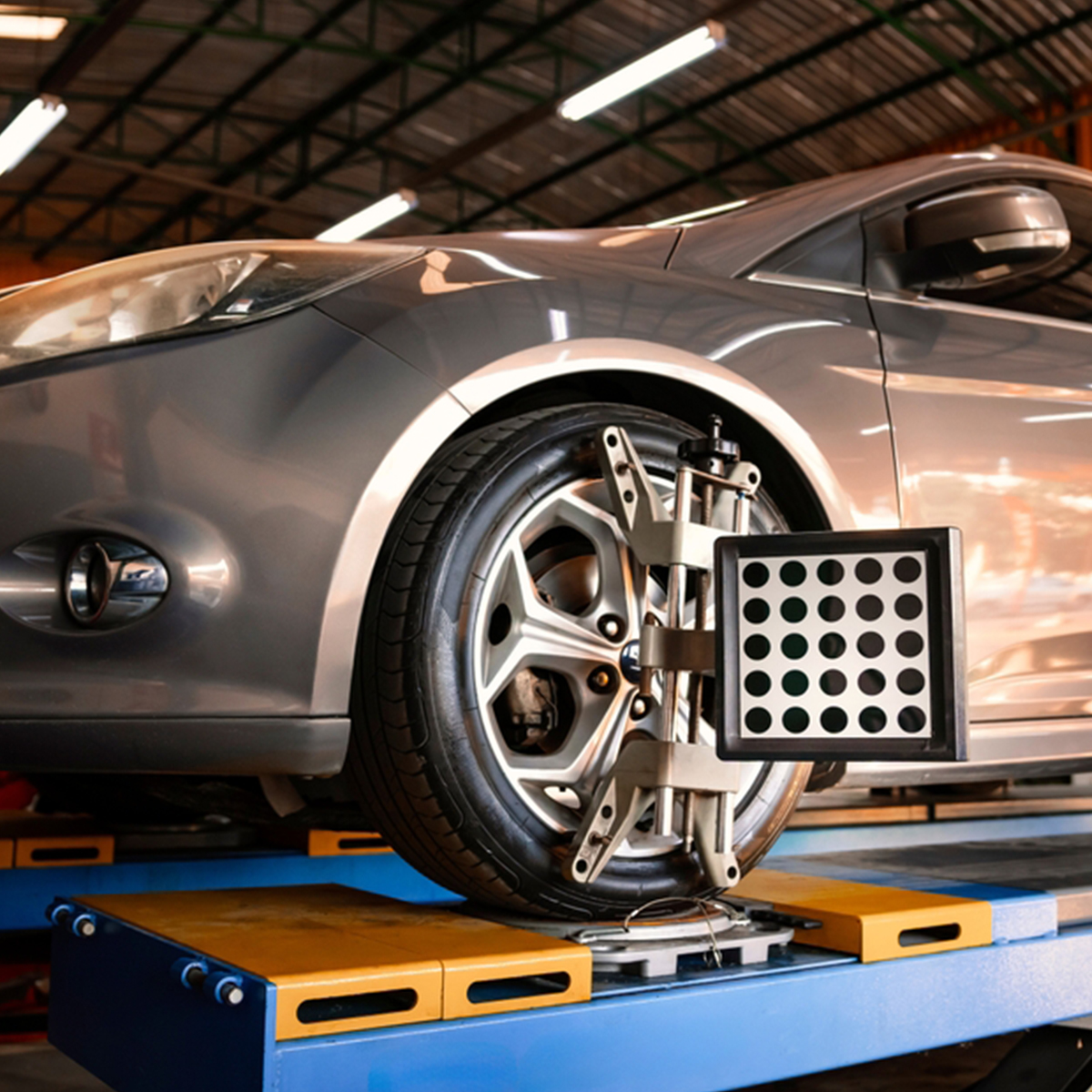 ضبط زوايا امامي -ملاكي