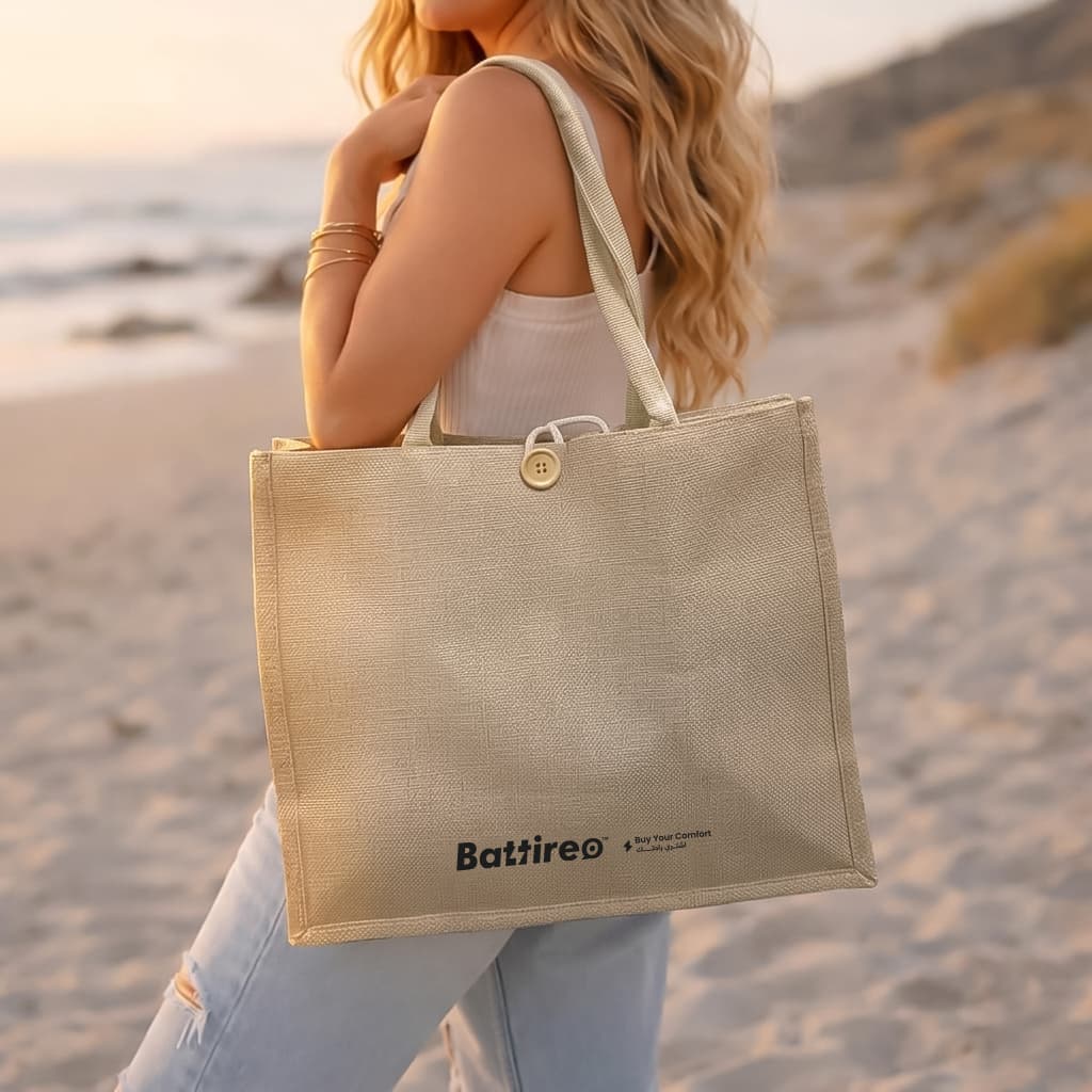 Sun, salt, and sand-proof tote — durable, organized, your ultimate summer sidekick.