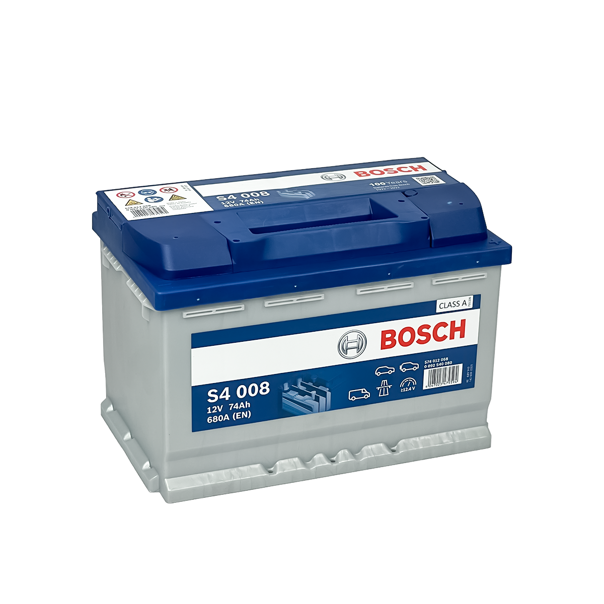 DIN74L BOSCH BATTERY 74AH