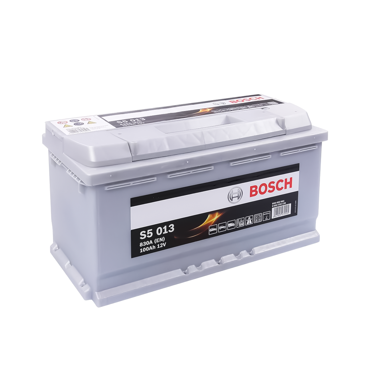 DIN100L BOSCH S5 BATTERY 100AH