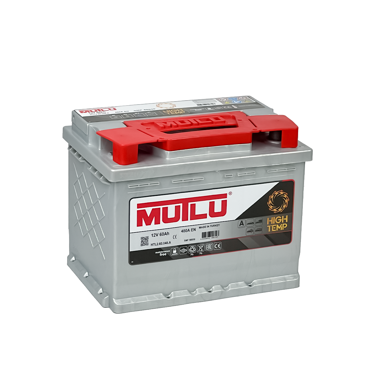 TD70L MUTLU SMF BATTERY 60AH MADE IN TURKEY