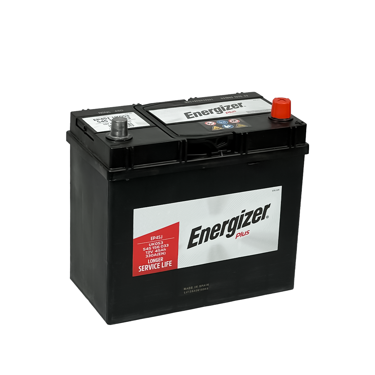 NS60SL ENERGIZER MAX SMF BATTERY 45AH