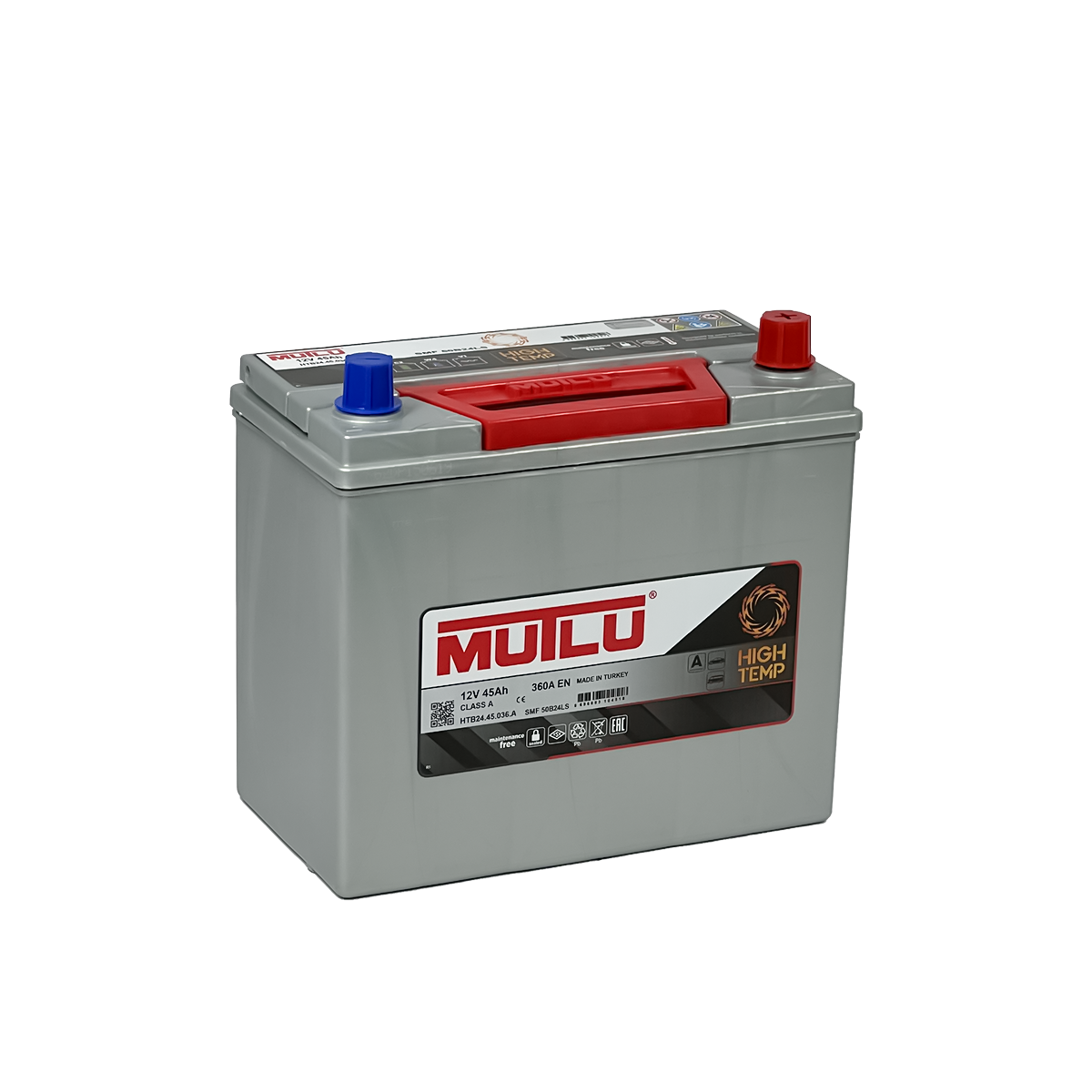 NS60L MUTLU BATTERY 45AH MADE IN TURKEY