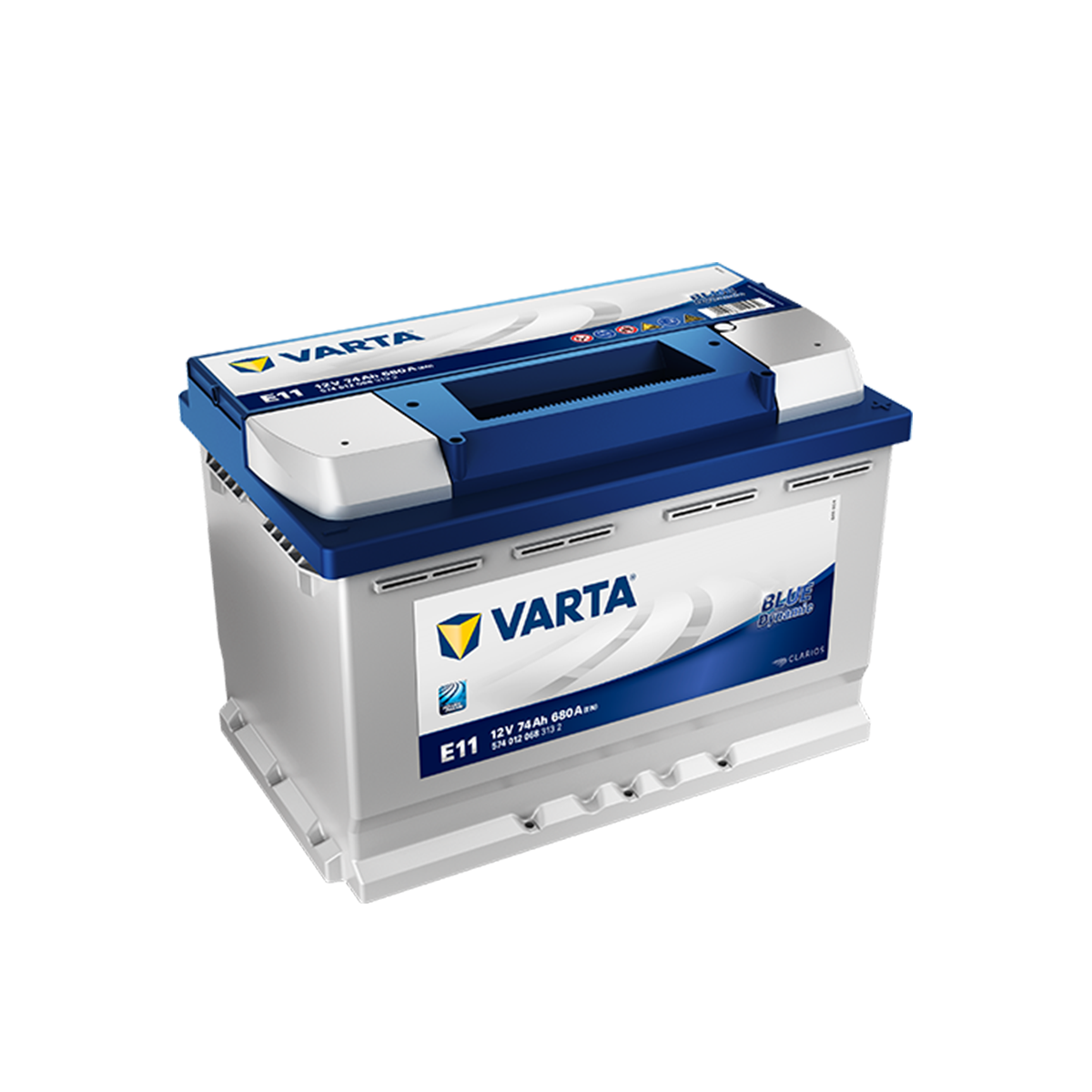 DIN74L VARTA BATTERY 74AH